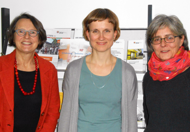 Anette Diehl, Katharina Göpner, Eva Jochmann (v.l.n.r.)