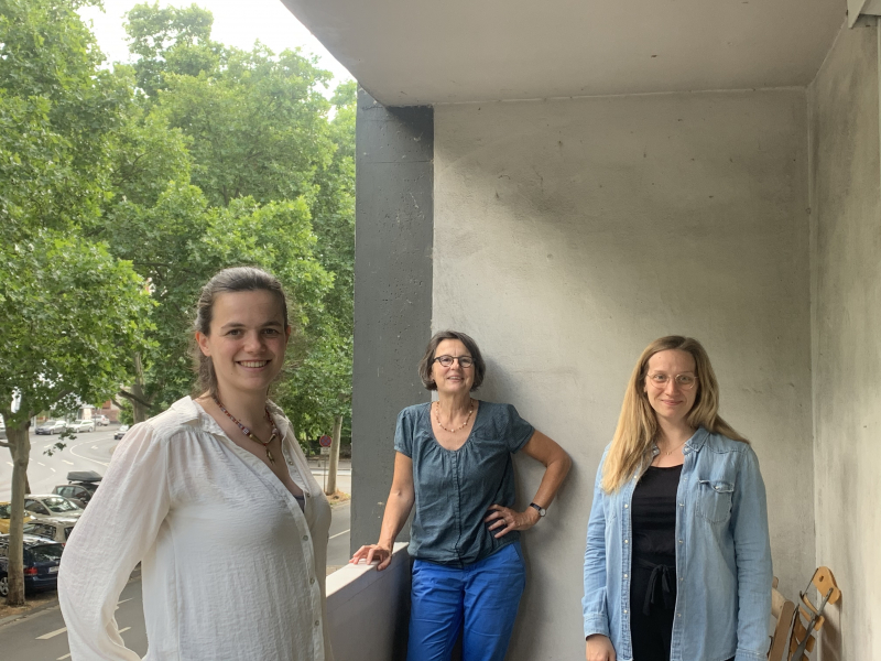 v.l.n.r. Marla Kuhn, Anette Diehl und Jana Schneiss