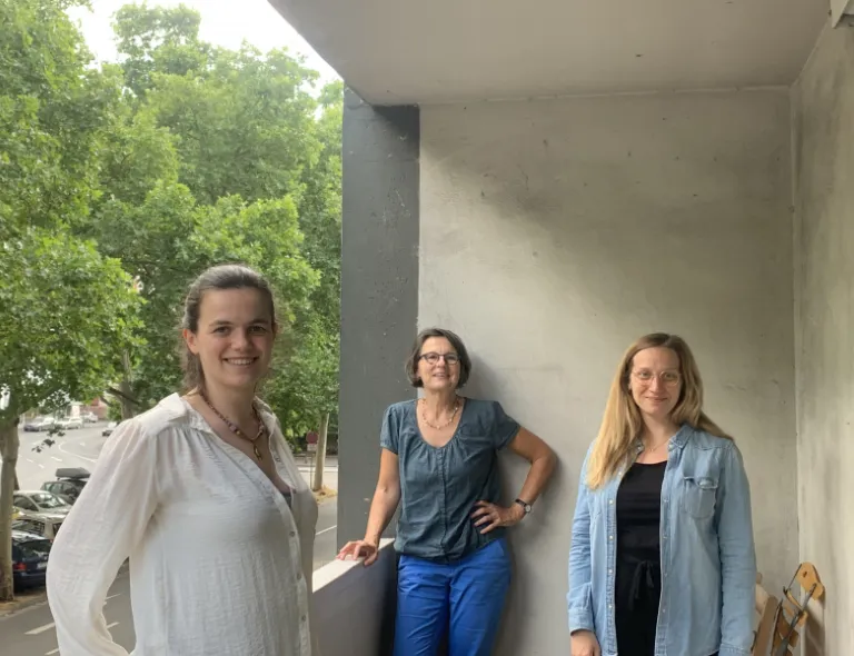 v.l.n.r. Marla Kuhn, Anette Diehl und Jana Schneiss