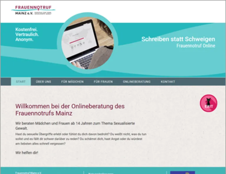 Schreiben statt Schweigen – Frauennotruf Online
